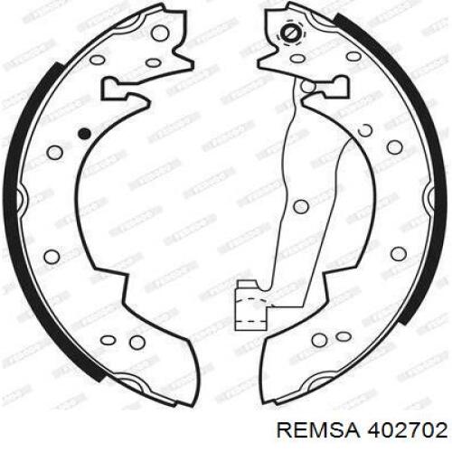 Колодки гальмові задні, барабанні Remsa 402702 ціна, від 20.91 USD