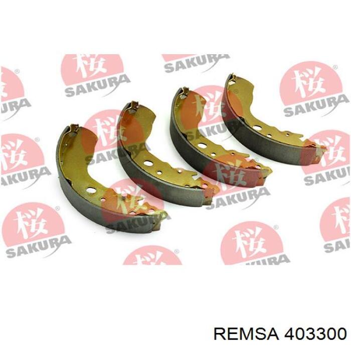Колодки гальмові задні, барабанні 403300 Remsa
