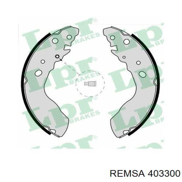 Гальма робочі задні ножні і гальмівні барабани Remsa 403300