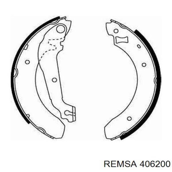 Колодки гальмові задні, барабанні Remsa 406200 ціна, від 22.85 USD