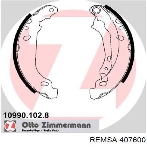 Купити 407600 Remsa Колодки гальмові задні, барабанні