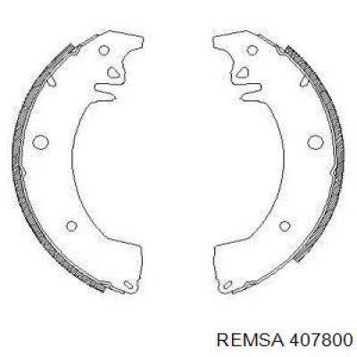 Колодки гальмові задні, барабанні Remsa 407800 ціна, від 32.74 USD
