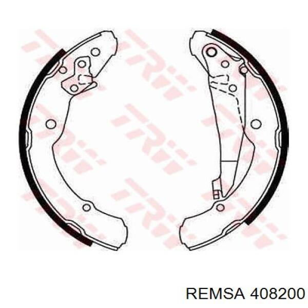 Колодки гальмові задні, барабанні 408200 Remsa