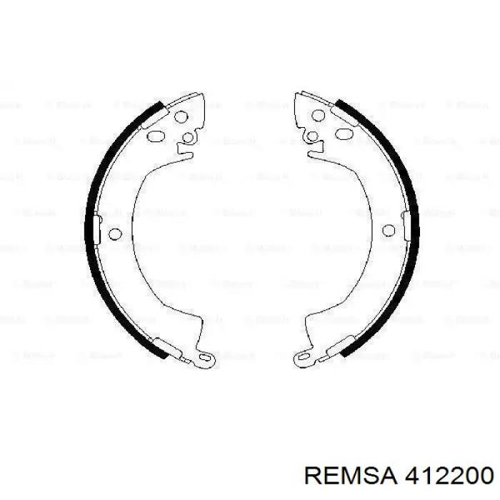 Колодки гальмові задні, барабанні Remsa 412200 ціна, від 26.24 USD