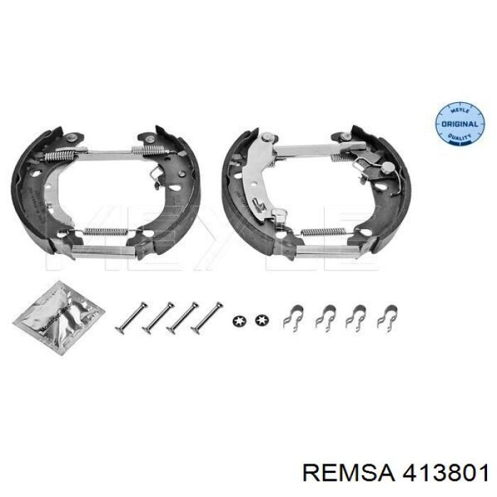 Колодки гальмові задні, барабанні 413801 Remsa
