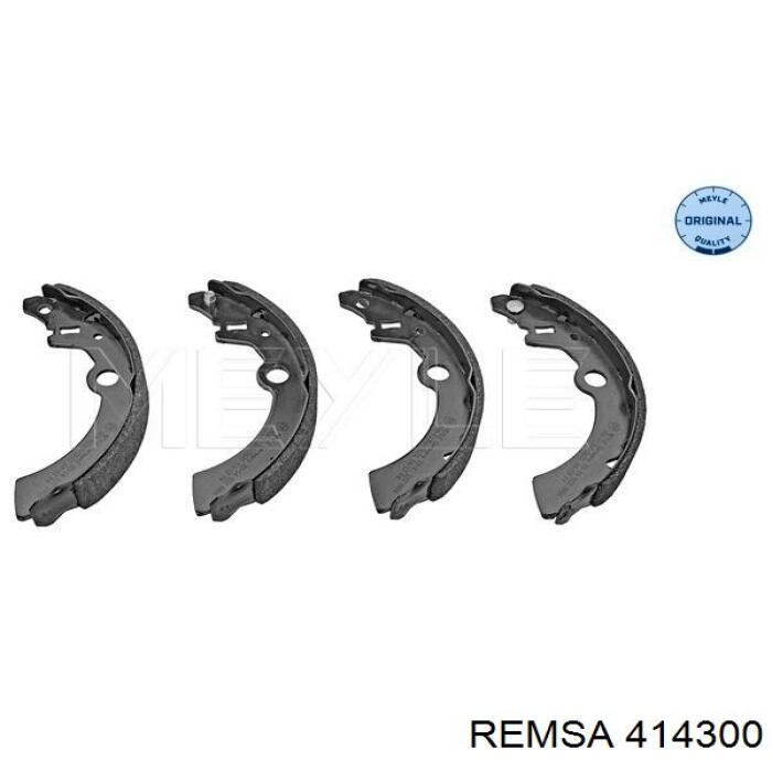 Колодки гальмові задні, барабанні 414300 Remsa