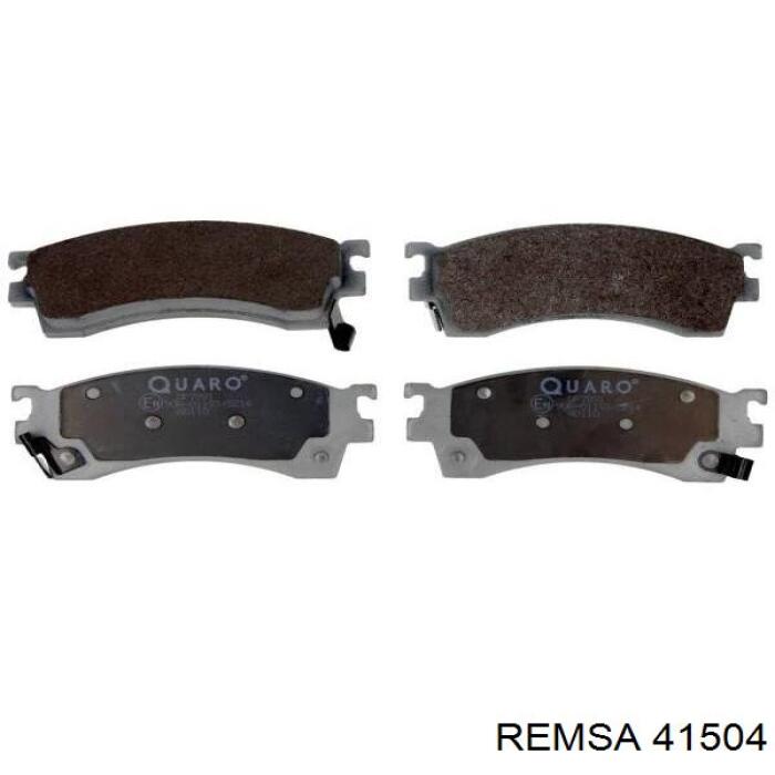 41504 Remsa колодки гальмівні передні, дискові
