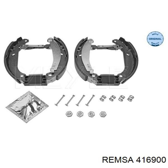 Гальма робочі задні ножні і гальмівні барабани Remsa 416900