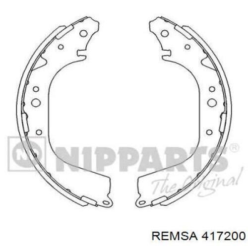 Колодки гальмові задні, барабанні 417200 Remsa