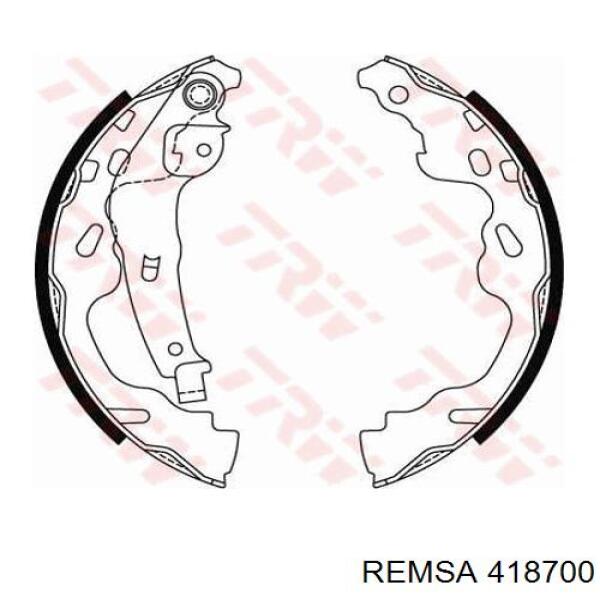 Колодки гальмові задні, барабанні Remsa 418700 ціна, від 18.30 USD