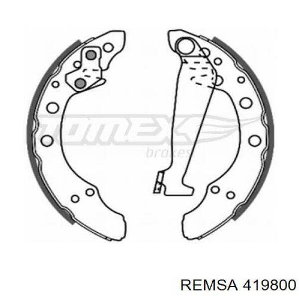 Колодки гальмові задні, барабанні Remsa 419800 ціна, від 13.63 USD