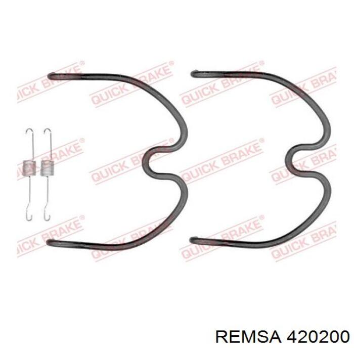 Колодки гальмові задні, барабанні Remsa 420200 ціна, від 24.92 USD
