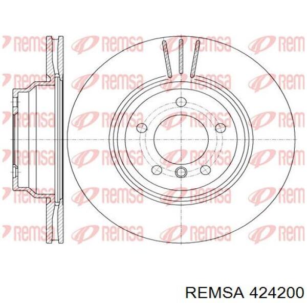 Гальма робочі задні ножні і гальмівні барабани Remsa 424200
