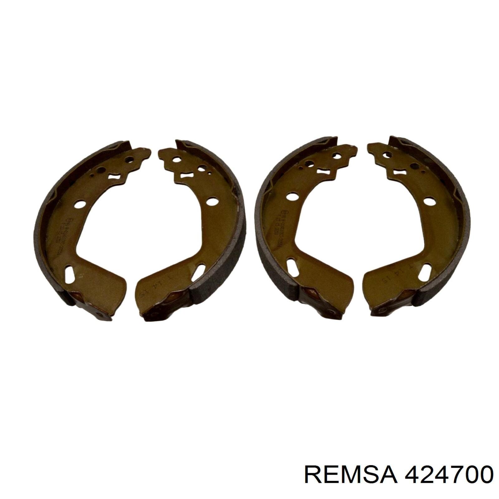 Колодки гальмові задні, барабанні Remsa 424700 ціна, від 25.87 USD