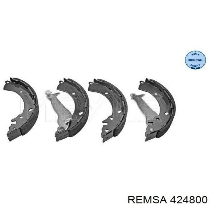 Колодки гальмові задні, барабанні Remsa 424800 ціна, від 24.63 USD