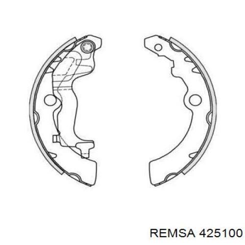 Колодки гальмові задні, барабанні Remsa 425100 ціна, від 23.31 USD