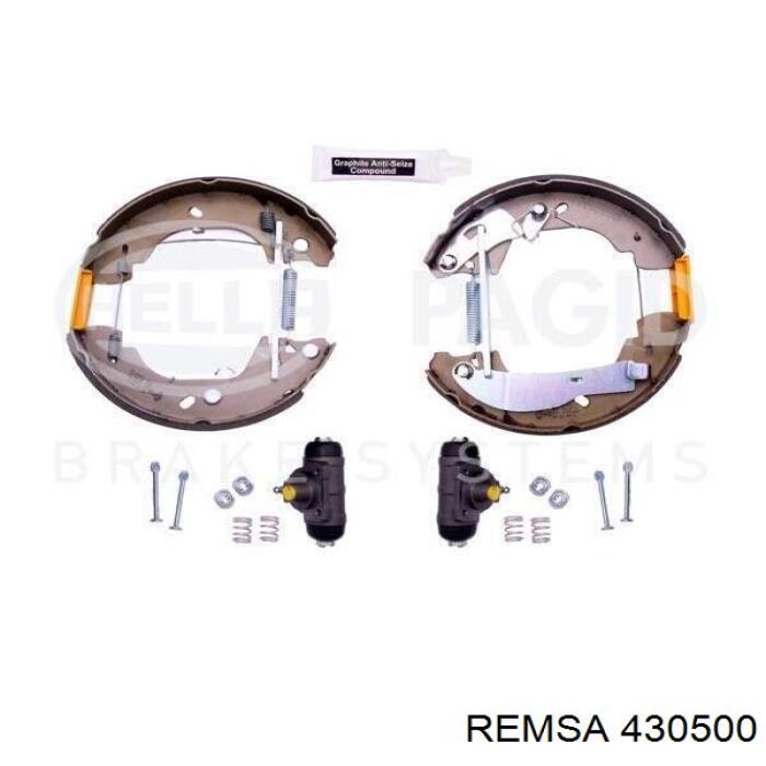 Колодки гальмові задні, барабанні 430500 Remsa