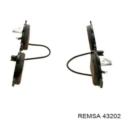 Тормозні колодки Remsa 43202