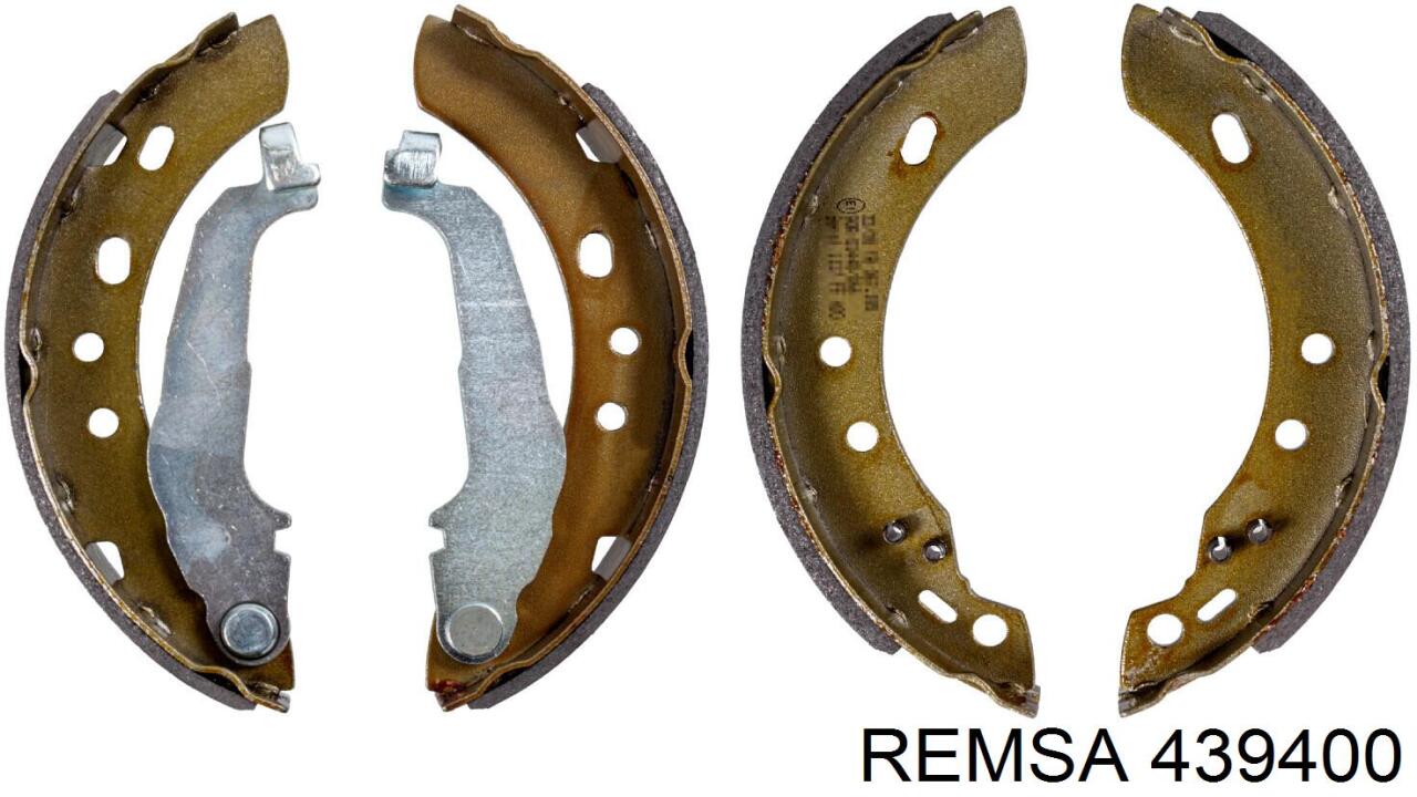 Гальма робочі задні ножні і гальмівні барабани Remsa 439400