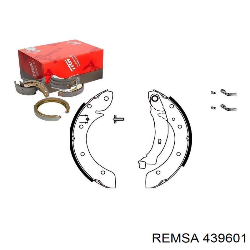 Купити 439601 Remsa Колодки гальмові задні, барабанні