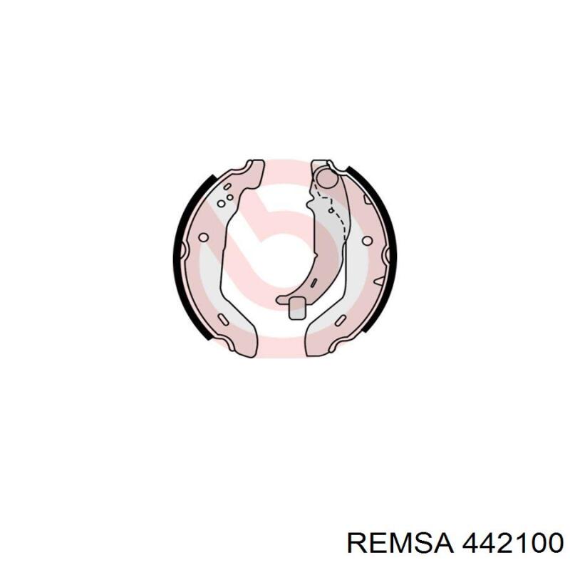 Гальма робочі задні ножні і гальмівні барабани Remsa 442100