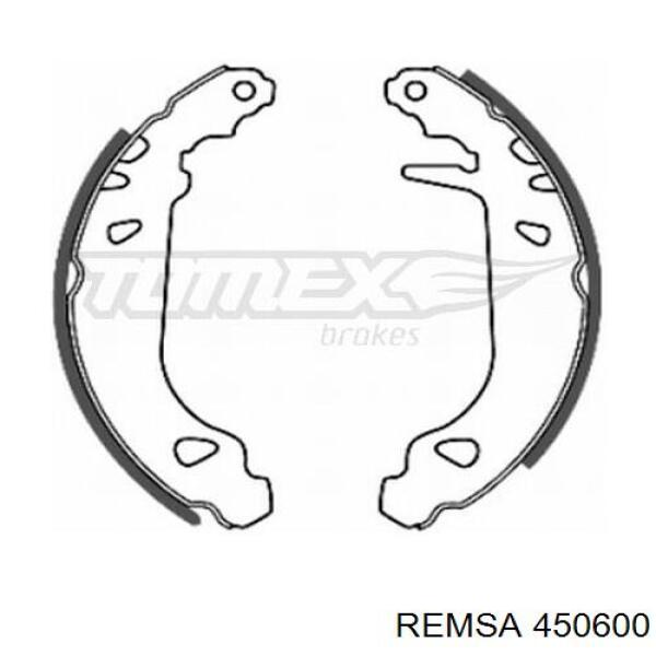 Колодки гальмові задні, барабанні Remsa 450600 ціна, від 13.65 USD