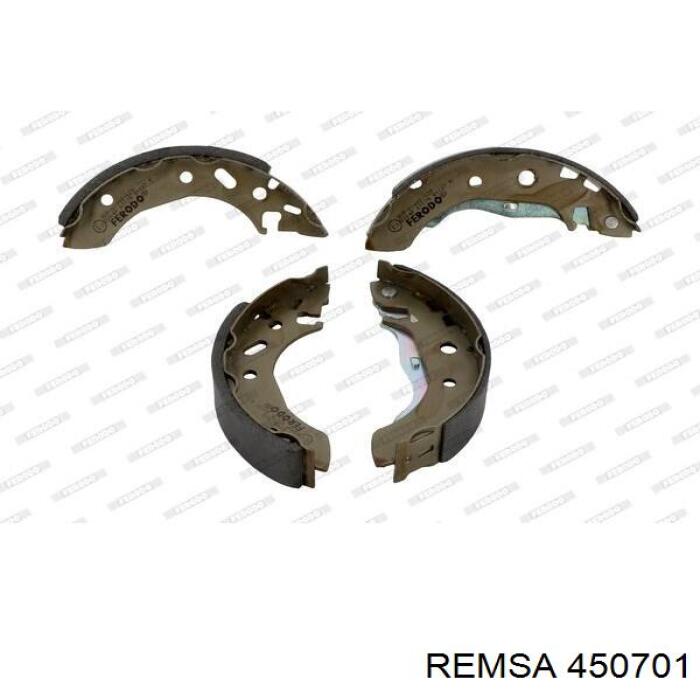 Гальма робочі задні ножні і гальмівні барабани Remsa 450701