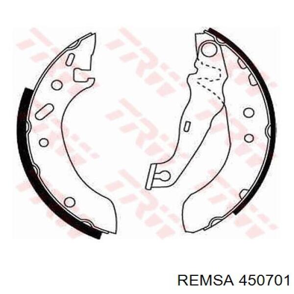 Колодки гальмові задні, барабанні Remsa 450701 ціна, від 16.49 USD