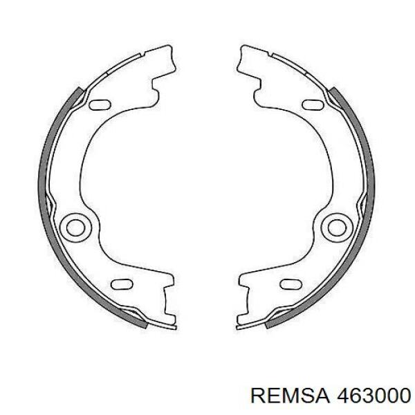 Колодки ручника / стоянкового гальма Remsa 463000 ціна, від 24.10 USD