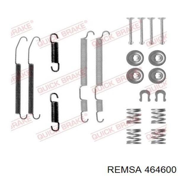 Купити 464600 Remsa Колодки гальмові задні, барабанні