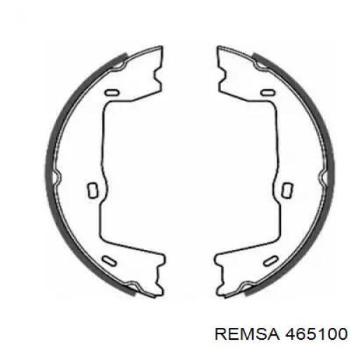 Колодки стоянкового гальма Remsa 465100