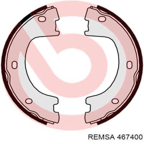 Купити 467400 Remsa Гальмівні колодки гальма стоянки