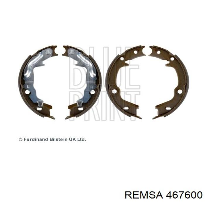 Колодки ручника / стоянкового гальма Remsa 467600 ціна, від 25.18 USD