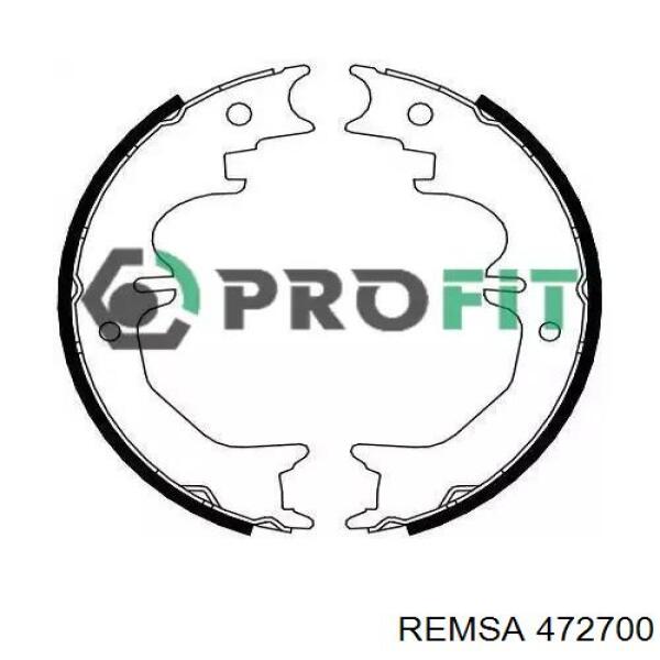 Купити 472700 Remsa Гальмівні колодки гальма стоянки