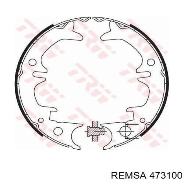 Колодки стоянкового гальма Remsa 473100