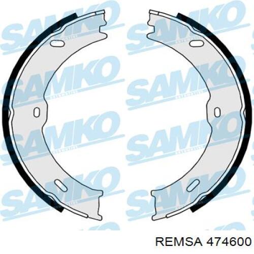 Колодки ручника 474600 Remsa