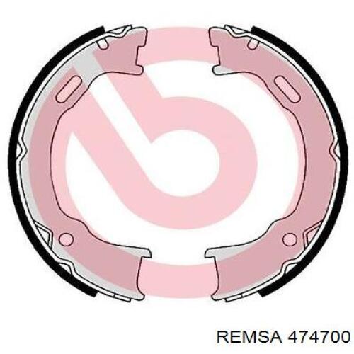 Колодки ручника / стоянкового гальма Remsa 474700 ціна, від 24.24 USD