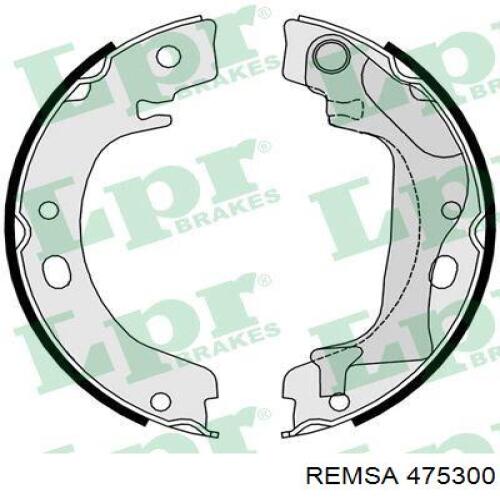 Колодки гальмові задні, барабанні Remsa 475300 ціна, від 23.11 USD