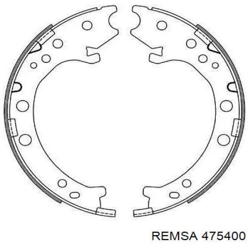Колодки ручника 475400 Remsa