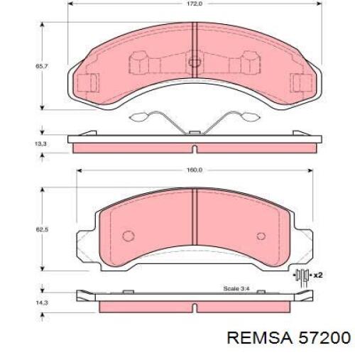 Купити E3TZ2001C Ford Колодки гальмівні передні, дискові
