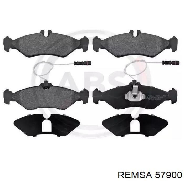 Задні гальмівні колодки Remsa 57900 ціна, від 16.37 USD
