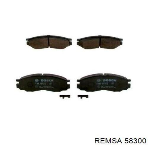 58300 Remsa Передні гальмівні колодки
