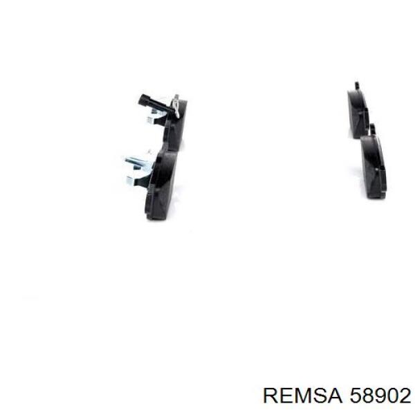 Купити 58902 Remsa Колодки гальмівні передні, дискові