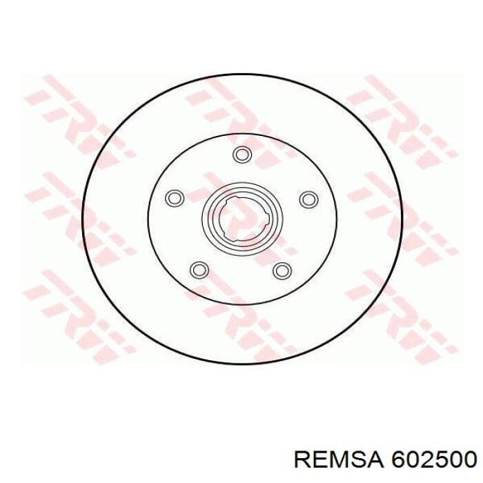 Купити 602500 Remsa Диск заднього гальма