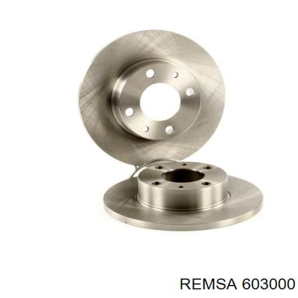 Диск гальмівний передній Remsa 603000