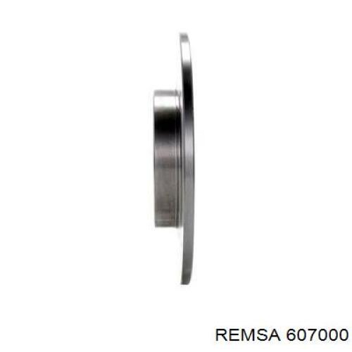 Диск гальмівний передній Remsa 607000
