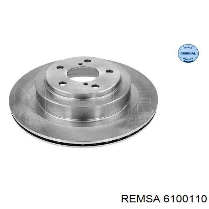 6100110 Remsa диск гальмівний задній