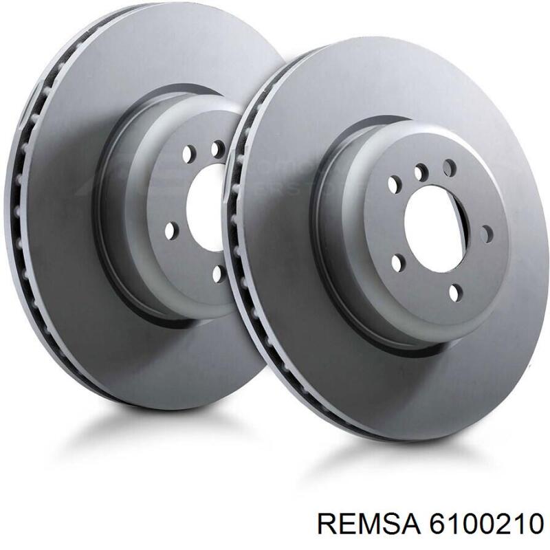 Диск переднього гальма Remsa 6100210 ціна, від 29.85 USD