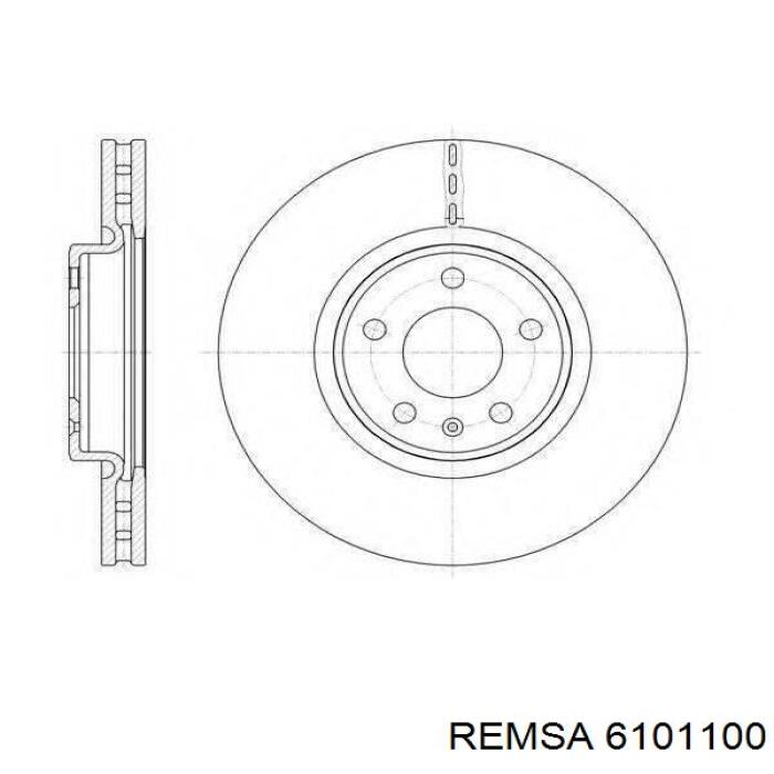 Задні дискові гальма Remsa 6101100 ціна, від 39.44 USD