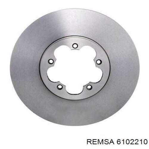 Диск переднього гальма Remsa 6102210 ціна, від 52.68 USD